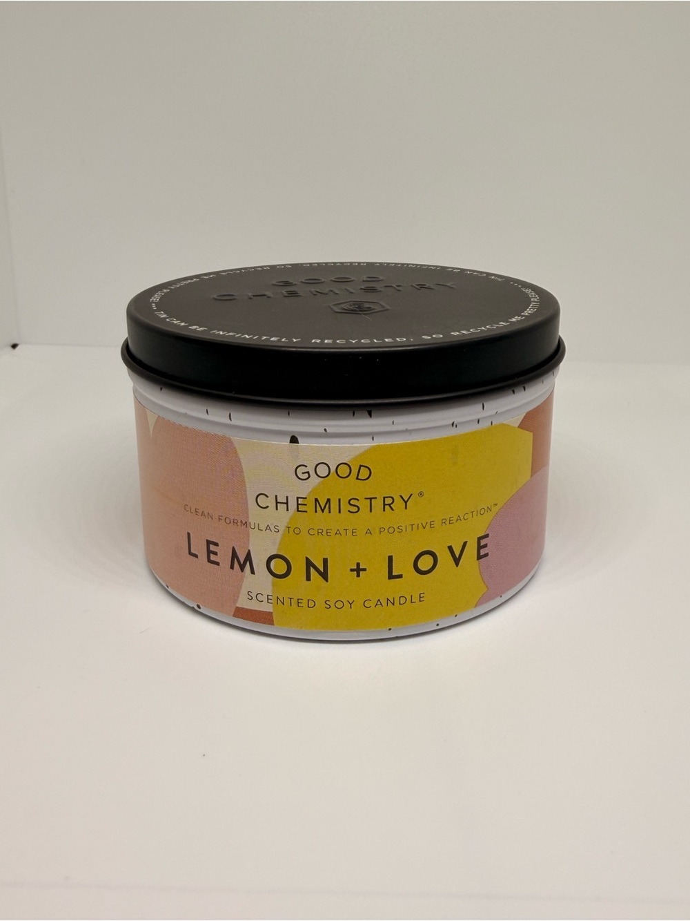Good Chemistry Lemon + Love Scented Soy Candle